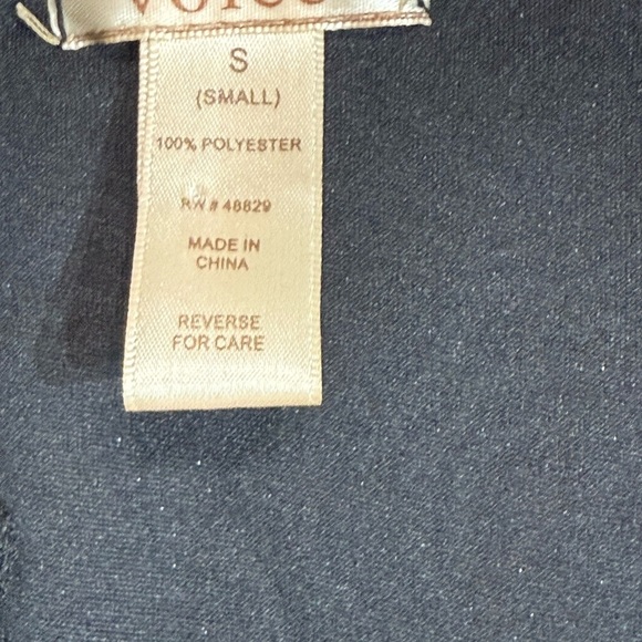 VOICE Black Bubble Dress for Parties Special Occasions Ruffles Sleeveless S - Picture 4 of 7